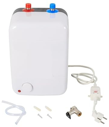 Electric Hot Water Stora Tank Heater Boiler Kitchen Under Sink 8L 1500W for DIY Use