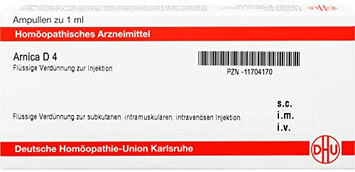 DHU Arnica D4 Ampullen, 8 St. Ampullen