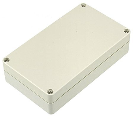 Sourcingmap Boîtier électronique en plastique ABS Beige 158 x 90 x 40 mm