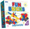 John Adams , Fun Bricks 50 Piece Set: Build and Play, Preschool Building Blocks, Ages 18m+