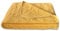 KiGATEX Frottee-Decke aus 100% Baumwolle - Sommer-Decke, Tagesdecke, Bettdecke, Strandtuch - Waschbar - Öko-Tex Zertifiziert - 150x200 cm - Curry