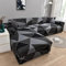 uyeoco Sofabezug L Form Rechts/Links Sofa Überzug Ecksofa Sofaüberwurf Stretch Sofahusse Couchbezug für 3/2/4 Sitzer Couch (Color : D, Size : 190-230cm)