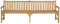 Gecheer Teak Massiv Gartenbank Sitzbank Parkbank Holzbank Massivholzbank Bank Gartenmöbel Terrassenbank Balkonbank Terrasse Outdoor 228 x 62,5 x 90 cm (B x T x H)