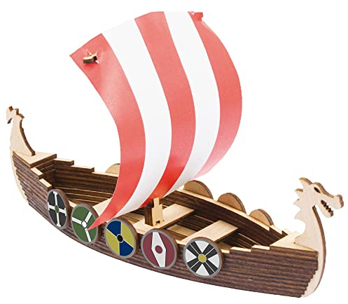 Bartl 112206 Wikingerschiff Bausatz aus Holz