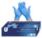 OneProtek Gants jetables en nitrile - Boîte de 100 gants jetables non poudrés - Taille S (Petite) - Bleu - Sans latex - Résistants et Protection contre les produits chimiques