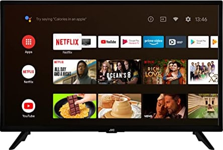 JVC LT-32VAF3255 32 Zoll Fernseher/Android TV (Full HD, HDR, Triple-Tuner, Smart TV, Bluetooth) [2023]