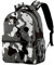 Laptop Rucksack Abstrakter Grauer Camouflage-Druck Notebook Tasche Leichtgewicht Schulranzen Große Kapazität Schule Tasche Für Reisen Arbeit Business