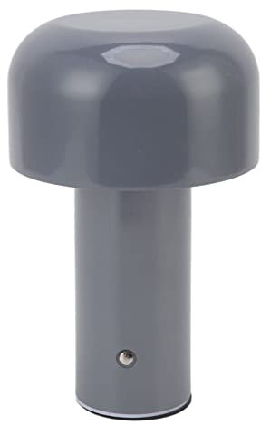Mushroom Light Iron Acryl Dimmbare Pilz-Nachtlampe 3 Farbtemperatur Dimmbar USB Typ C (Grau)