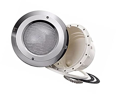 Foco De Piscina Impermeable IP68 - Luces Subacuáticas, Focos De Piscina Empotrados De 12 V CA, Material De Acero Inoxidable PAR56, Luz De Piscina Subacuática Empotrada IP68 ( Color : RGB , Size : 24W