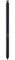 Lápiz capacitivo compatible con Samsung Galaxy Note 10 / Note 10+ S Pen Lápiz capacitivo Lápiz táctil sensible (no Bluetooth) (negro)