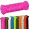 AMZoutdoor® Paracorde 550 réfléchissante de 4 mm | Paracorde réfléchissante | Équipement de plein air | Camping | Ficelle (rose fluo réfléchissant, 10 m)