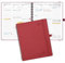 POPRUN Kalender 2025 Wochenplaner (Aug.2024-Dez.2025) Ringbuch mit Softcover, ca. A4 (26,5 x 21,5 cm), 17-Monate-Terminplaner 2025 1 Woche 2 Seite mit Zertifiziertem Papier - Burgunderrot