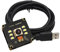 Svpro Module de caméra USB autofocus 48 MP avec lumière, webcam USB, caméra de vision nocturne pour ordinateur, caméra de vision industrielle 8000 x 6000 pixels, caméra Lightburn pour Linux Anroid