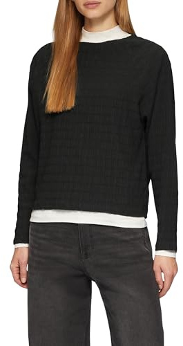 s.Oliver Strukturiertes Jersey-Shirt mit Raglan-Ärmeln