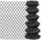 Lechnical Chain Link Fence Steel 25x0.8 m Grey,Chain Link Fence,Garden Fencing,Chain Link Fencing,Garden Fencing Barrier-142428