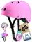 99FLIPS Fahrradhelm Kinder Mädchen - Helm Kinder - Kinderhelm - Fahrrad Helm Kind - Größe XS PINK - Skateboard, Inliner, Rollschuhe, Waveboard