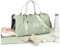 HYC00 Sport Duffel Bag Damen Handgepäck Sporttasche für Damen Herren mit Nassfach & Schuhfach, Reisetasche Damen Weekender Gym Travel Duffel Bags Schwimmtasche Yoga Bag Trainingstasche,Grasgrün