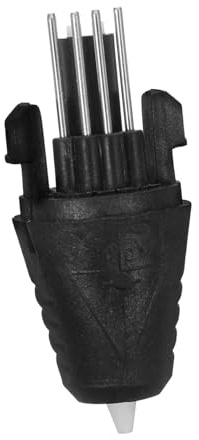 VALICLUD 3d-stiftspitze Ersatzteil für 3d-drucker mit Stabiler Spannung und Einfachem Austausch aus Robustem Kunststoff in Schwarz für Präzises Drucken