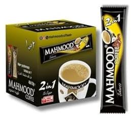 Mahmood 2-in-1 Sticks, löslicher Bohnenkaffee, mit Creamer, Instant-Kaffee aus erlesenen Kaffeebohnen, koffeinhaltig, 48 x 10 Gramm
