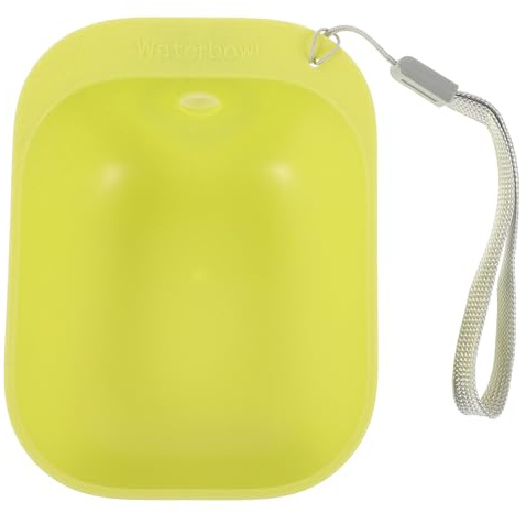 SOLUSTRE Distributeur d'eau Portable pour Chien Gamelle Extérieure en Abs, Facile à Nettoyer, pour Voyage et Randonnée Bouteille d'eau Minérale