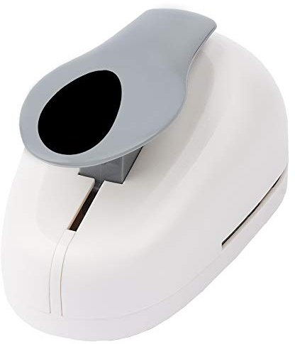 Ideen mit Herz Jumbo-Stanzer, Ei, Motivgröße: 5,2 x 7,3 cm | Oster-Karte | Motiv-Locher für Papier | Geschenkanhänger, Karten, Baumschmuck & Aufleger für Ostern basteln | extra groß