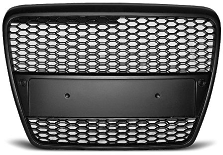 KÜHLERGRILL SPORTGRILL GRAU36 RS-LOOK MATT SCHWARZ