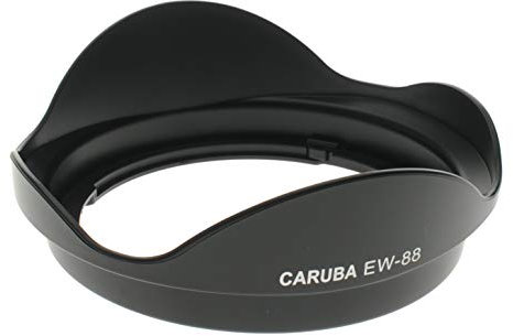 Caruba EW-88 Objektivdeckel (Petal, Canon EF 16-35mm f/2.8L II USM, Schwarz)