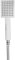 Katie | Square Edge Shower Head - Chrome