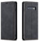 QLTYPRI Case for Samsung Galaxy S10 Plus, Premium PU Leather Cover TPU Bumper with Card Holder Kickstand Hidden Magnetic Adsorption Flip Wallet Case Cover for Samsung Galaxy S10 Plus - Black