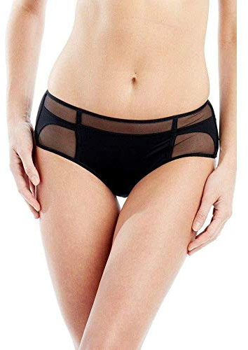 Huit – Tropical Jungle – Stirnband – Premium-Marke von Dessous der französischen Marke – seit 1968, Violetter Druck, CUP_BUS34/90FR
