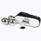 Personalisierbare Boule-Tasche 3er-Set - Set Boule Kugeln - Petanque-Set personalisiert mit Namen oder Wunschbegriff - enthält 3 Stahlkugeln, 1 Zielkugel - Schutzhülle für Boétanque-Kugeln