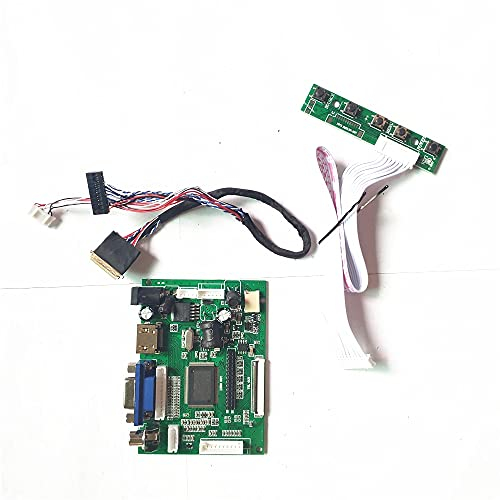 For N156BGE-L11/L21/L31/L41/L51/L52/L61/L62/LA1/LB1 LCD screen 1366 * 768 LVDS HDMI-Compatible+VGA+2AV WLED 40-Pin control board (N156BGE-L21)