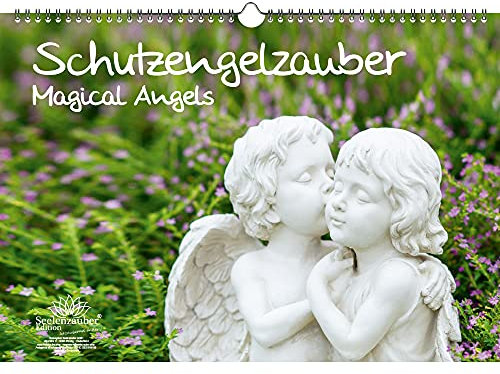 Schutzengelzauber DIN A3 Kalender - Immerwährender Kalender Engel Schutzengel - Seelenzauber