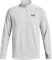 UA Armour Fleece 1/4 Zip - Halo Gray / / Black - XL