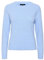 VERO MODA VMDOFFY LS O-Neck Blouse GA Noos Pull en Tricot, Bleu Little Boy-Détails : chiné, M Femme