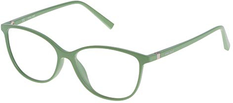 POLICE Brille für Damen V1972M 530L99 Made in Italy 53-15-135, Grün