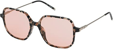 Zadig & Voltaire SZV328 Brille, Shiny Pink/Braun Vintage Havana, 53 für Damen, Shiny Pink/Brown Vintage Havana, 66