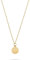 Guido Maria Kretschmer Damen-Kette 925er Silber 2 Diamant One Size, Gold 32020394