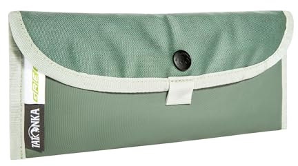 Tatonka Bestecktasche - Aufbewahrungtasche für Camping-Besteck - 25 x 10 cm - sage green