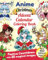 Anime Christmas Advent Calendar Coloring Book: Festive Countdown with 25 Magical Images