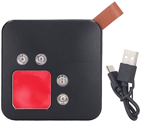 DEWIN Kamera-Detektor, Infrarot-Kamera-Detektor, USB Wiederaufladbar, Tragbares Mini-IR-Kamera-Scan-Erkennungstool Für Hotels