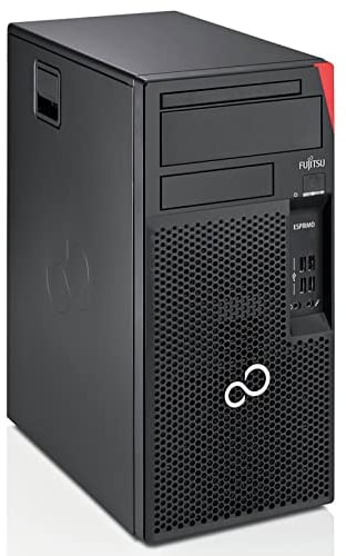 Fujitsu Esprimo P558 - Torre PC de sobremesa, CPU Intel Core i5-8400, memoria RAM de 16 GB DDR4, disco SSD de 480 GB, sistema operativo Windows 11 Pro + paquete Office 2021 (reacondicionado)