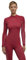 FALKE Damen Baselayer-Shirt Wool-Tech Round Neck W L/s Sh Wolle Funktionsmaterial schnelltrocknend 1 Stück, Rot Red 8644 Trend, M