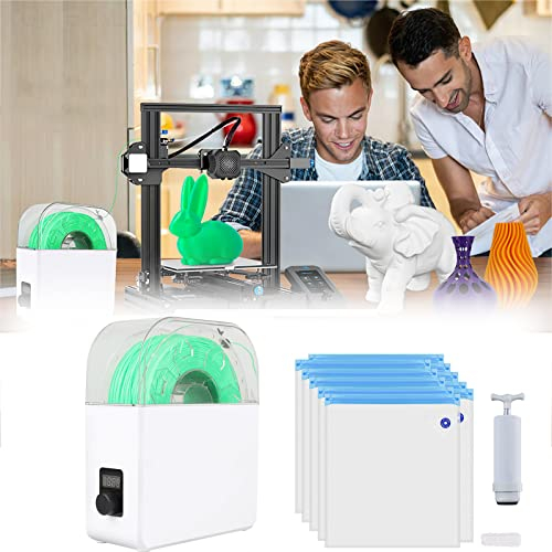 STMKB Sécheur De Filament D'imprimante 3D, Compagnon d'impression D'imprimante, Chauffage À 360°, Chauffage, Séchage, Anti-poussière Et Étanche, 60°C (température Fixe) ±10°C