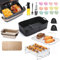 ENSINE Accesorios Para Freidora De Aire, 23 Piezas De Accesorios Cocina Para Ninja Foodi Flex 10,4 L AF500EU, Incluyendo Moldes De Silicona, Moldes De Repostería, Pulverizador, Rejilla, Etc.