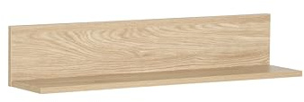 Schildmeyer Elma Regal 158221 Eiche hell Dekor, 80 x 17,3 x 15,7 cm