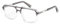 FEISEDY Retro 70er Jahre Blaulichtfilter Brille Herren Damen Quadratisch Blaulicht-Blockierende Computerbrille Gaming Brillen B0209