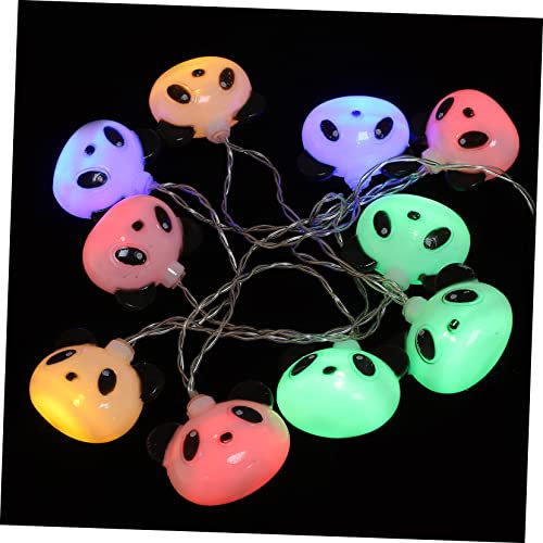 UTHCLO 1 Satz Riesen-Panda-Lichterketten Gartendeko Licht tierisches Licht dekoration schlafzimmer Hochzeitsdekoration Panda-Beleuchtung aus Kunststoff LED-Licht hängende Verzierung