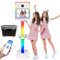 HDaspijh Mirror Photo Booth with 15.6 Inch Touch Screen, Portable Selfie Machine DSLR Photo Booth for Weddings/Parties/Event/Live Streaming, DSLR Camera Booth with Flight Case,White