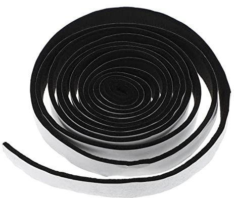 Happyyami 1rolle Hochtemperatur BBQ Dichtungsband Selbstklebend Feuerfeste Gasket Für Grill Und Räucherofen Leicht Zu Installieren Für Outdoor-Camping Und BBQ-aktivitäten